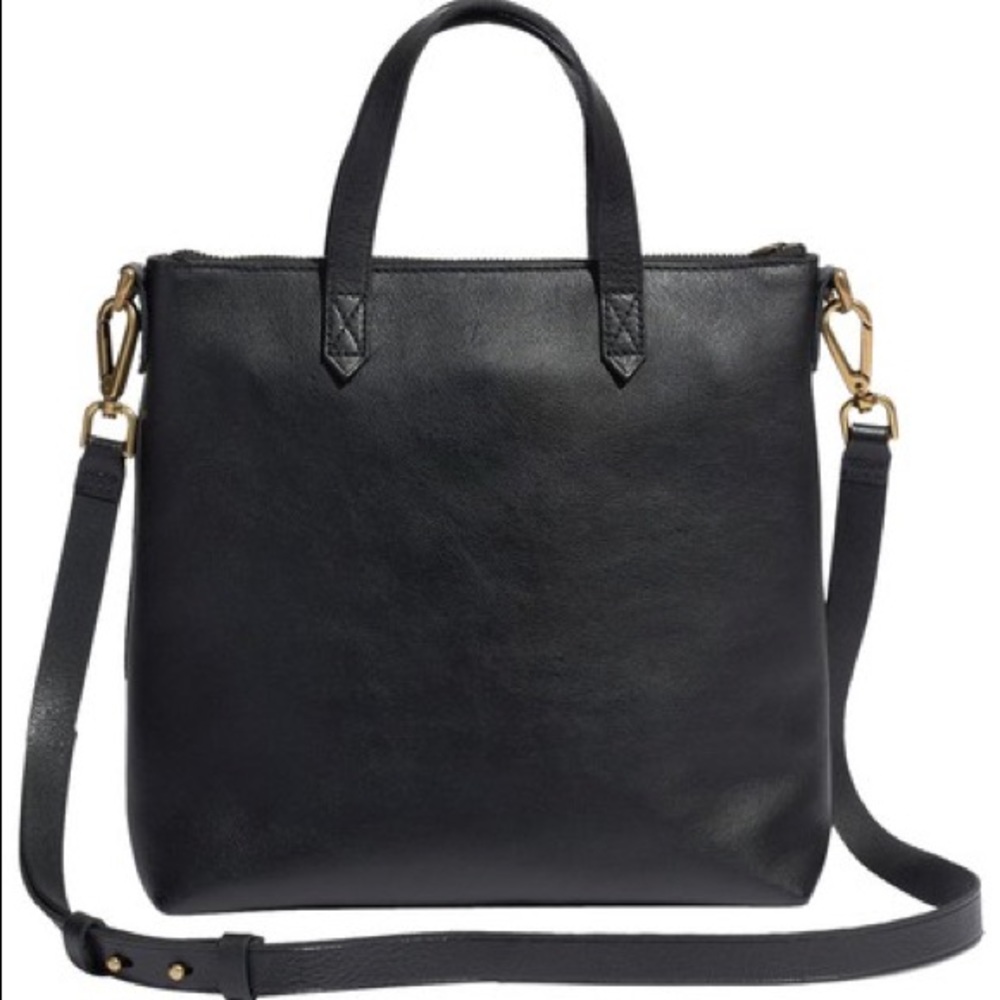 Madewell Mini Transport Leather Crossbody Bag